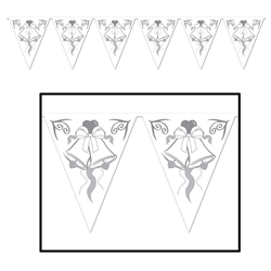 Wedding Bells Pennant Banner