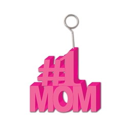 #1 Mom Photo/Balloon Holder