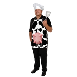 Cow Print Fabric Novelty Apron