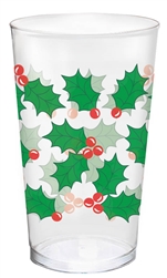 Holly Tumblers - 16 oz. | Party Supplies