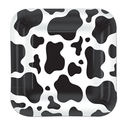 Cow Print Plates