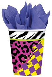 Totally 80's 9 oz. Paper Cup | Party Supplies