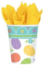 Lovely Easter 9 oz. Paper Cups | Party Supplies