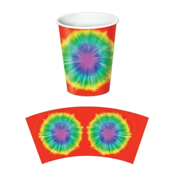 Tie-Dyed Hot/Cold Beverage Cups