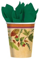Thanksgiving Medley 9 oz Paper Cups | Party Supplies