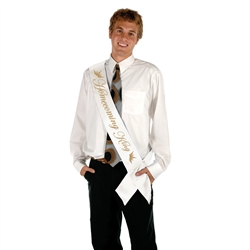 Homecoming King Satin Sash