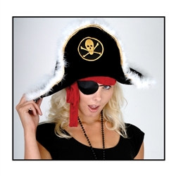 Child Plush Pirate Captain's Hat