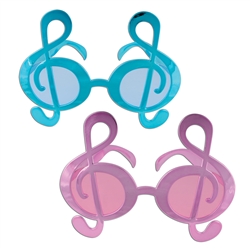 Metallic G Clef Fanci-Frame Sunglasses