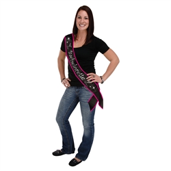 Bachelorette Satin Sash