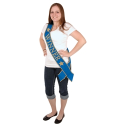 Winner Satin Sash