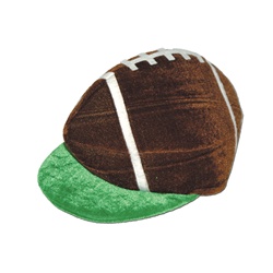 Plush Football Hat