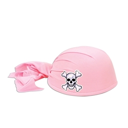 Pink Pirate Scarf Hat