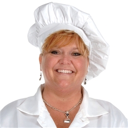 Oversized Fabric Chef's Hat