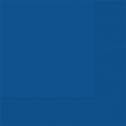 Bright Royal Blue 2-Ply Luncheon Napkins | Party Supplies