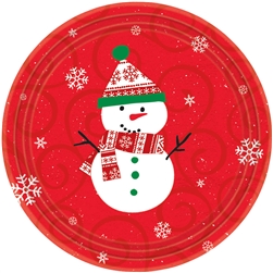 Very Merry 7" Round Paper Plates | Party Supplies