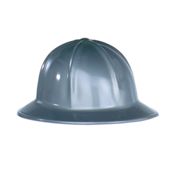 Gray Plastic Construction Helmet