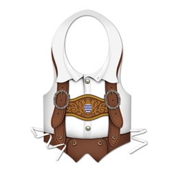 Packaged Plastic Oktoberfest Vest