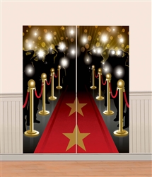 Red Carpet Wall Decorating Kit | Party Supplies