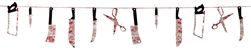 Bloody Weapon Garland | Party Supplies