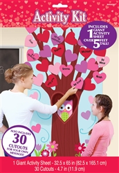 Valentine's Day Decorating Activity Kit | party supplies