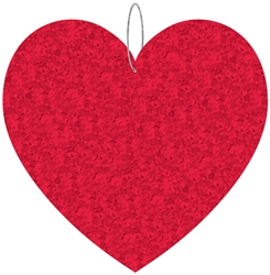 Prismatic Hanging Hearts Decorations | Valentines Decorations