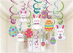 Easter Mega Value Pack Swirl Decorations | Party Supplies