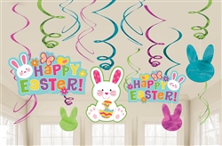 Easter Value Pack Swirl Decorations | Party Supplies
