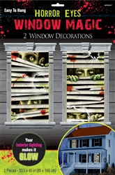 Horror Eyes Window Magic Decorations | Party Supplies