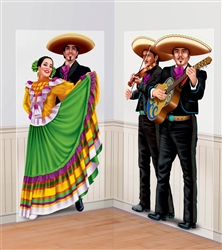 Fiesta Dancers & Mariachi Scene Setters | Party Supplies