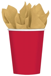 Winter Holiday 9oz, Paper Cups | Party Supplies