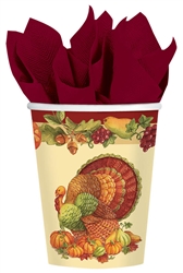 Joyful Thanksgiving 9 oz. Cups | Party Supplies