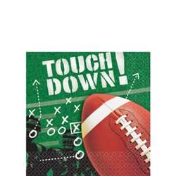 Football Frenzy Beverage Napkins | Party Supplies