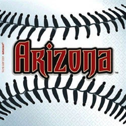 Arizona Diamondbacks Beverage Napkins | Party Supplies