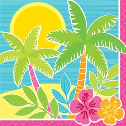 Summer Scene Luncheon Napkins | Party Supplies