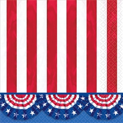 American Pride Luncheon Napkins | Party Supplies