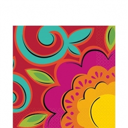 Caliente Luncheon Napkins | Party Supplies
