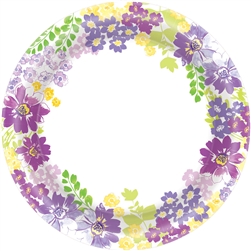 Blooming Florals 10" Plates | Party Supplies