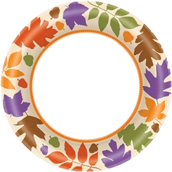 Autumn Warmth 8-1/2" Plates | Party Supplies