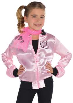 Pink Ladies Jacket - Child | Party Supplies