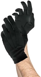Men's Deluxe Gloves - Black | Party Supplies