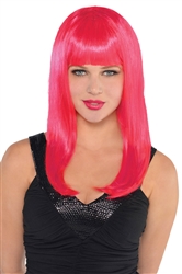 Pink Electra Wig | Party Supplies