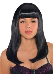 Black Electra Wig | Party Supplies
