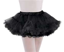 Child's Full Petticoat - Black | Party Supplies