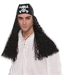 Pirate Bandana Wig | Party Supplies