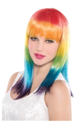 Spectrum Layered Wig | Party Supplies