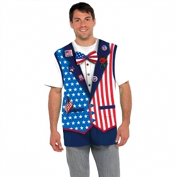 Patriotic Men's T-Shirt - L/XL | Party Supplies