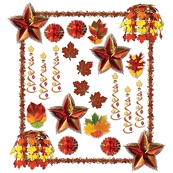 Fall Reflections Decorating Kit - 28 Pieces