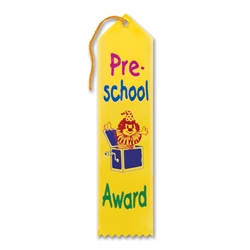 Pre-School Award Ribbon