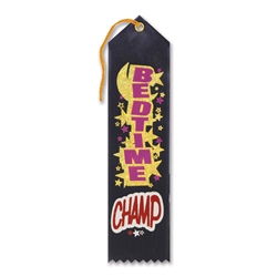 Bedtime Champ Award Ribbon