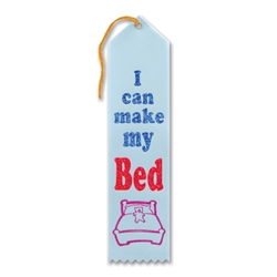 I Can Make My Bed Award Ribbon